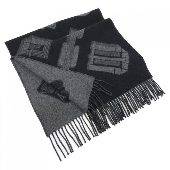 HERMES Black Scarf - Picture 1 of 4
